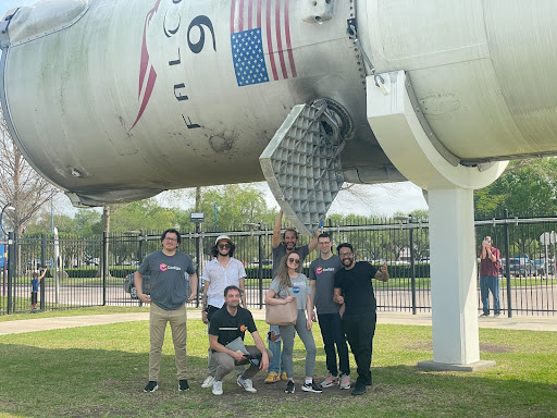Codiga team at Nasa Space Center