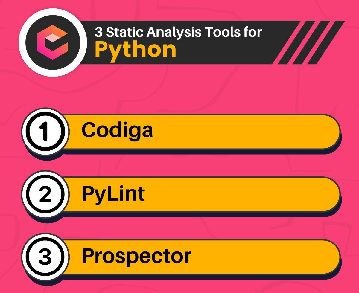 Top 3 Static Code Analysis Tools for Python